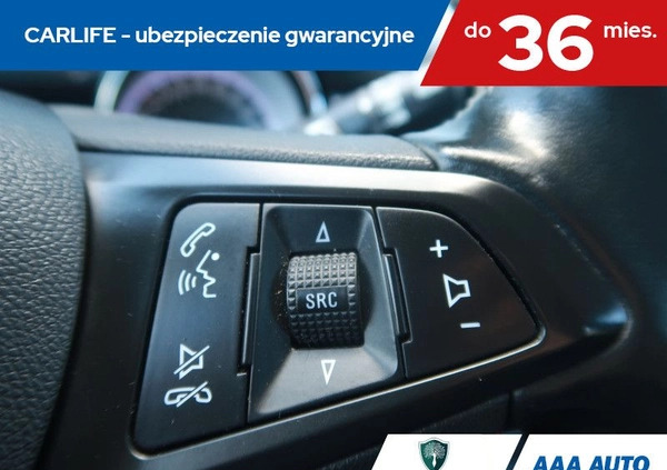 Opel Astra cena 54000 przebieg: 82679, rok produkcji 2016 z Siemiatycze małe 277